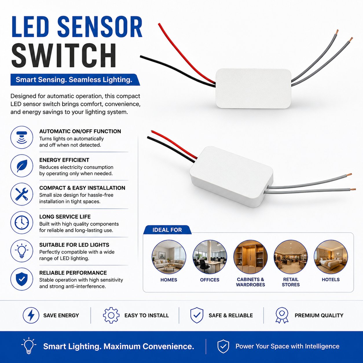 Product Name: LED Sensor Switch