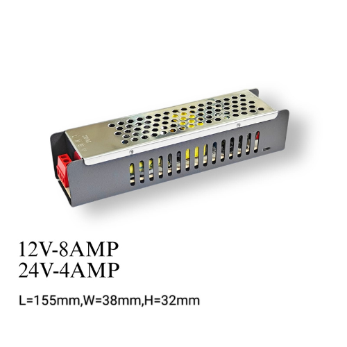 12V 8A / 24V 4A LED Power Supply Driver